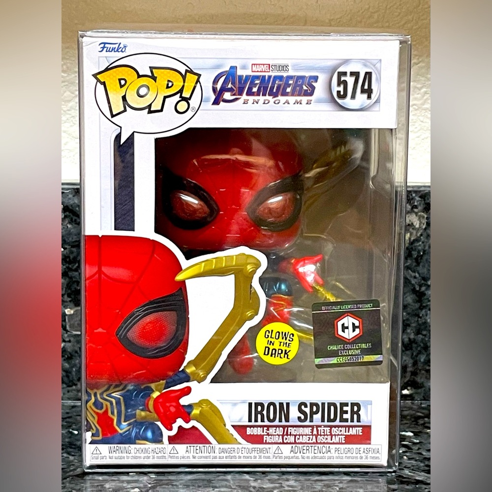 Iron Spider Funko Pop - Glows In The Dark